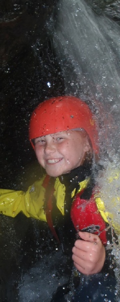 Waterfalls are very popular with Lake district ghyll scramblers